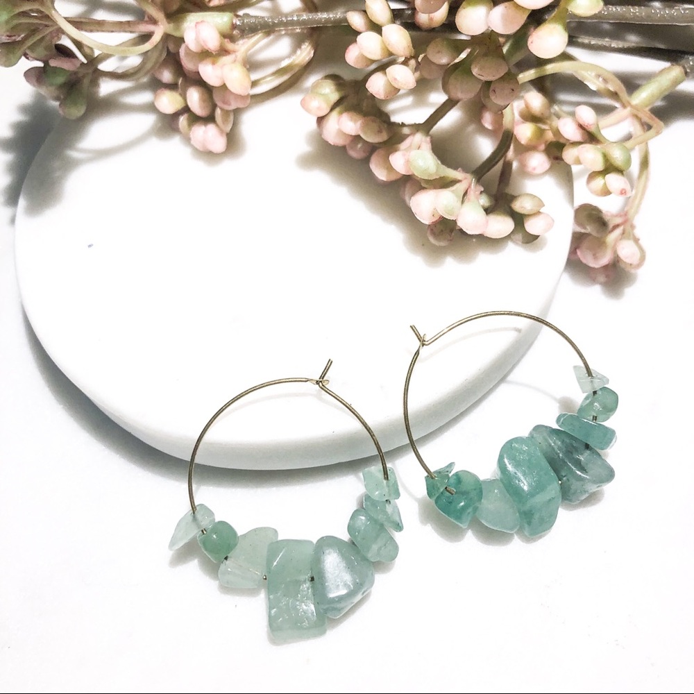 JUST IN✨Natural Vibe Precious Stones Earrings